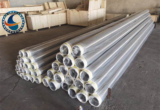 SS304L 168mm Johnson VEE-WIRE Water Well Screen Pipe