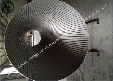 Professional Wedge Wire Mesh Non - Clogging Stainless Steel / LLG Material