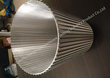 80cm Height Rotary Screen Drum / Wedge Wire Cylinder Screen Back Wash Filter