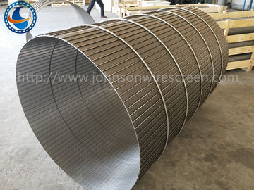 Inner Diameter 1250mm Wire Mesh Drum Full Welded For Waste Water