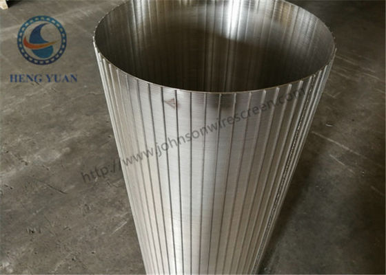 High Efficiency Rotary Drum Screen , Wire Cylinder Basket SS 304 Grade