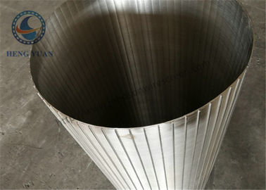 Stainless Steel Reverse Filter Screen Cylinder Wedge Wire Wound Screen Slot