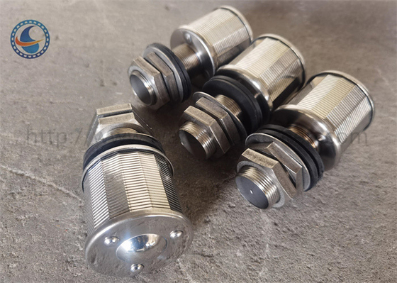 nozzle strainer supplier Stainless steel filter nozzle with threads coupling
